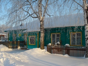 детский сад зимой